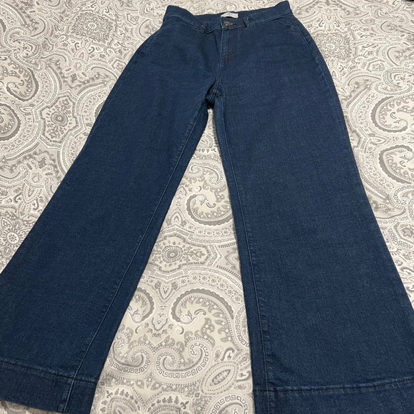 LOFT OUTLET Wide-leg Jeans - Picture 1 of 9